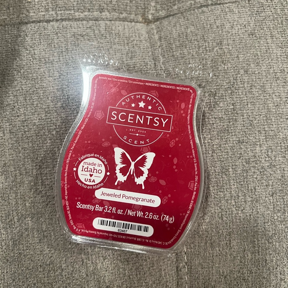 Scentsy jeweled pomegranate wax bars